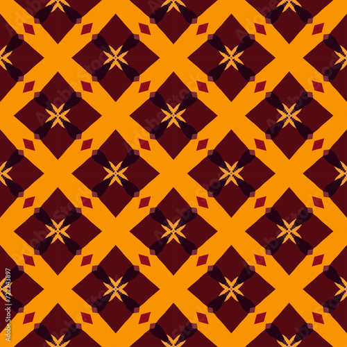 simple abstract flolar batik indian block