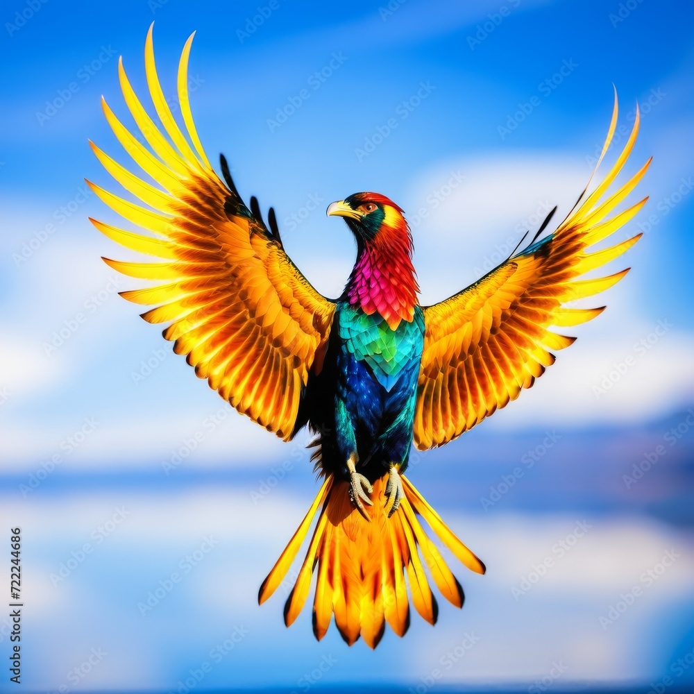 Obraz premium bird of paradise