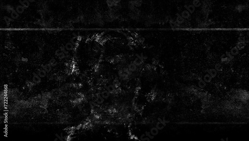 Black and white scratched grunge isolated on background, old film effect. Distressed retro paper abstract stock illustration cracked texture overlays for space or text.