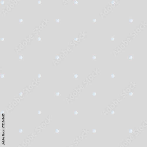 Polka dots on a gray background. Seamless pattern. Children's party, baby shower, birthday. Simple design for wallpaper, cards, wrapping paper, stationery..