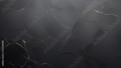 dark black paper background with marble vintage texture in website design or elegant textured paper photo