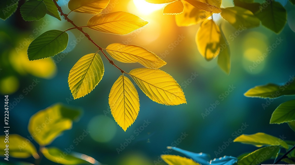 Nature leaves background . Generative AI. Nature leaves background . Generative AI.