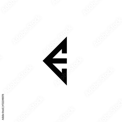 Free Download E letter logo, Letter E logo, E letter icon Design with black background. Luxury E letter  - GFXLoad