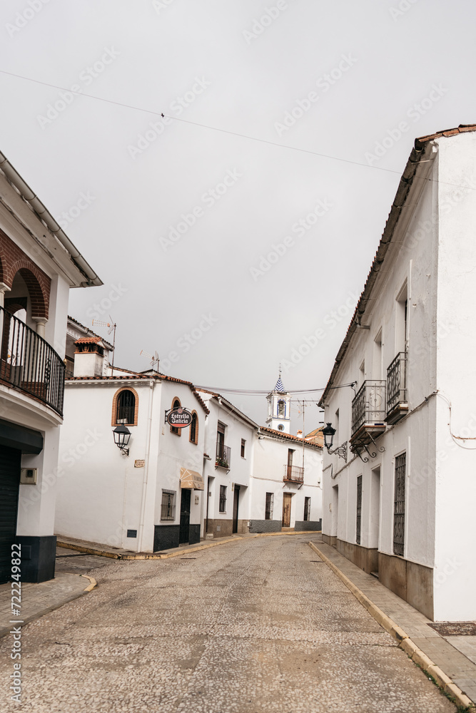 street in the old town of Spanish city