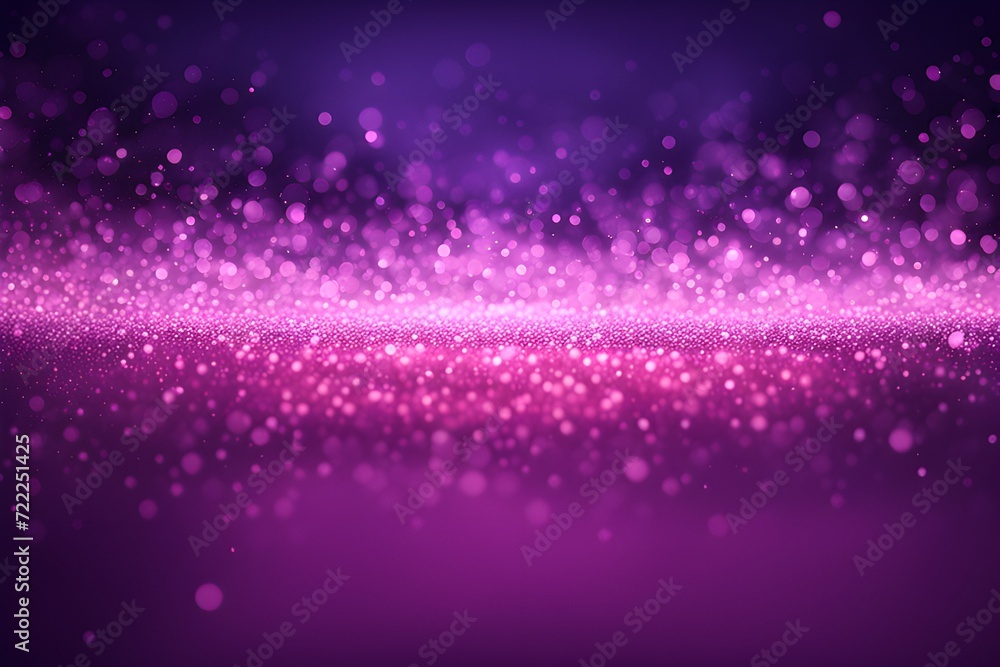 Obraz premium Mauve glow particle