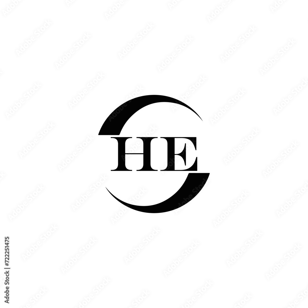 HE logo. H E design. White HE letter. HE, H E letter logo SET design. Initial letter HE linked circle uppercase monogram logo. H E letter logo SET vector design. HE letter logo design five HE logo. H E design. White HE letter. HE, H E letter logo SET design. Initial letter HE linked circle uppercase monogram logo. H E letter logo SET vector design. HE letter logo design five