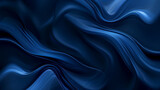 Abstract Blue Silk Texture Background
