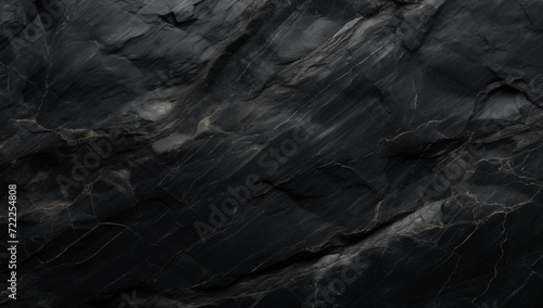 Abstract black marble stone texture background, wallpaper