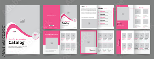Jewelry and Accessories Catalog Brochure, product catalog brochure