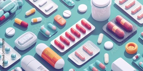 different types of pharmaceutical drugs and packaging