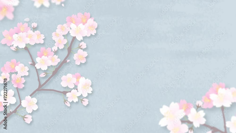 桜のループアニメーション 桜のループアニメーション