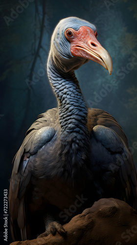 Dinosaur bird, animal, dinosaur, animal, ancient animalss, bigg bird, portrait of a dinosaur bird photo