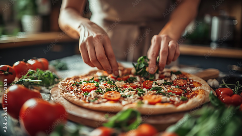 Experience new flavors at home, prepare pizza at home