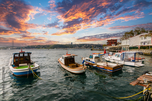 Cengelkoy coast view in Istanbul. Istanbul is populer tourisy destination in Turkey.