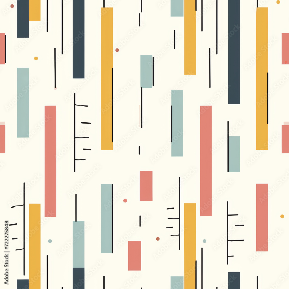 Simple flat design seamless tile Simple flat design seamless tile