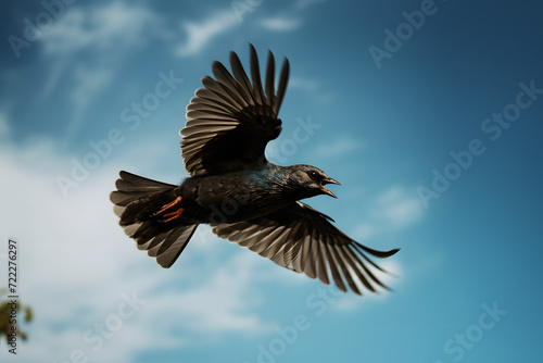 Huntng Bird, bird flying in the air, carnivore bird, flying animal, flying bird, birds in the air photo