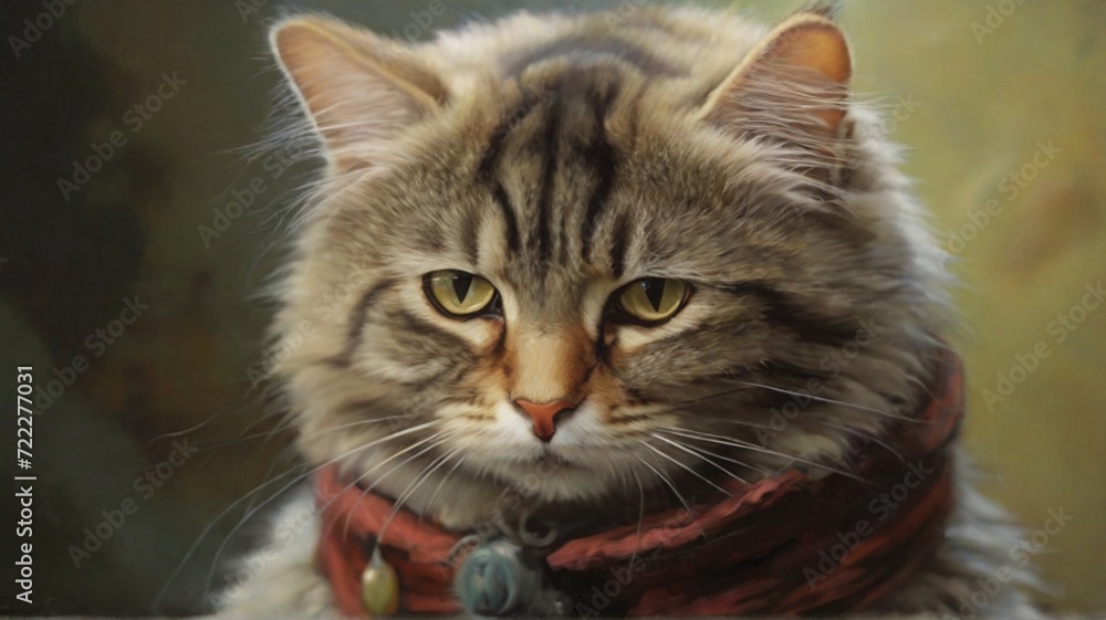 portrait of a cat with eyes portrait of a cat with eyes