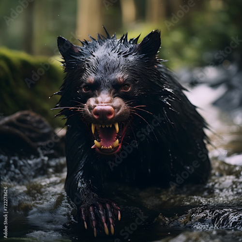 Tasmanian Devil, wildlife in australia, wild animal, tasmanian devil wild photo