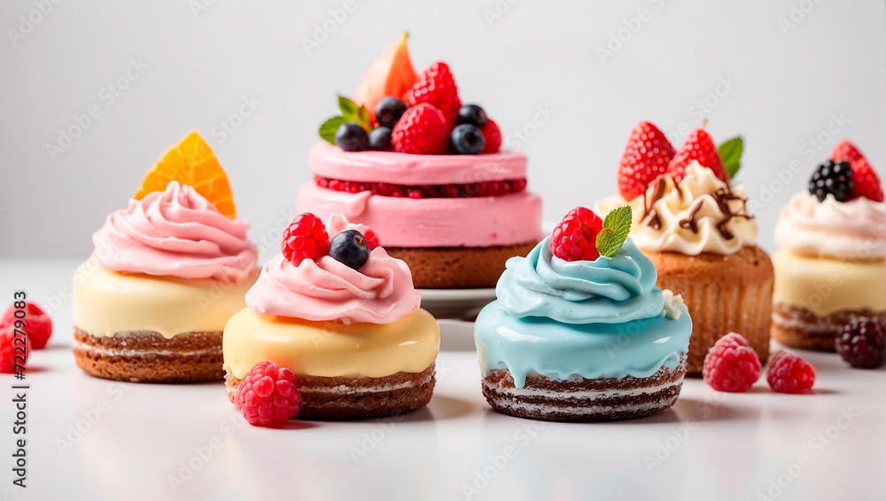 sweet pastry with fruit