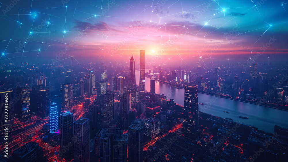 Fototapeta premium autonomous vehicles, autonomous and smart cities