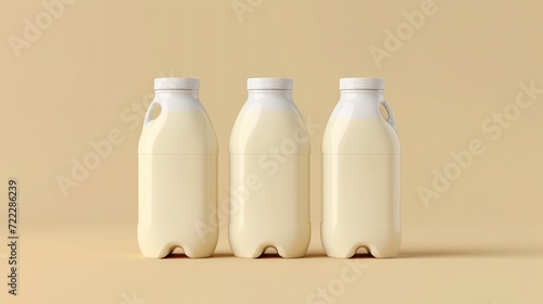 milk packaging mockup