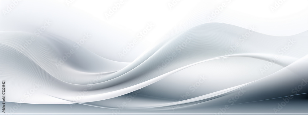 Soft waves from white to silver, sleek, graceful design. Soft waves from white to silver, sleek, graceful design.