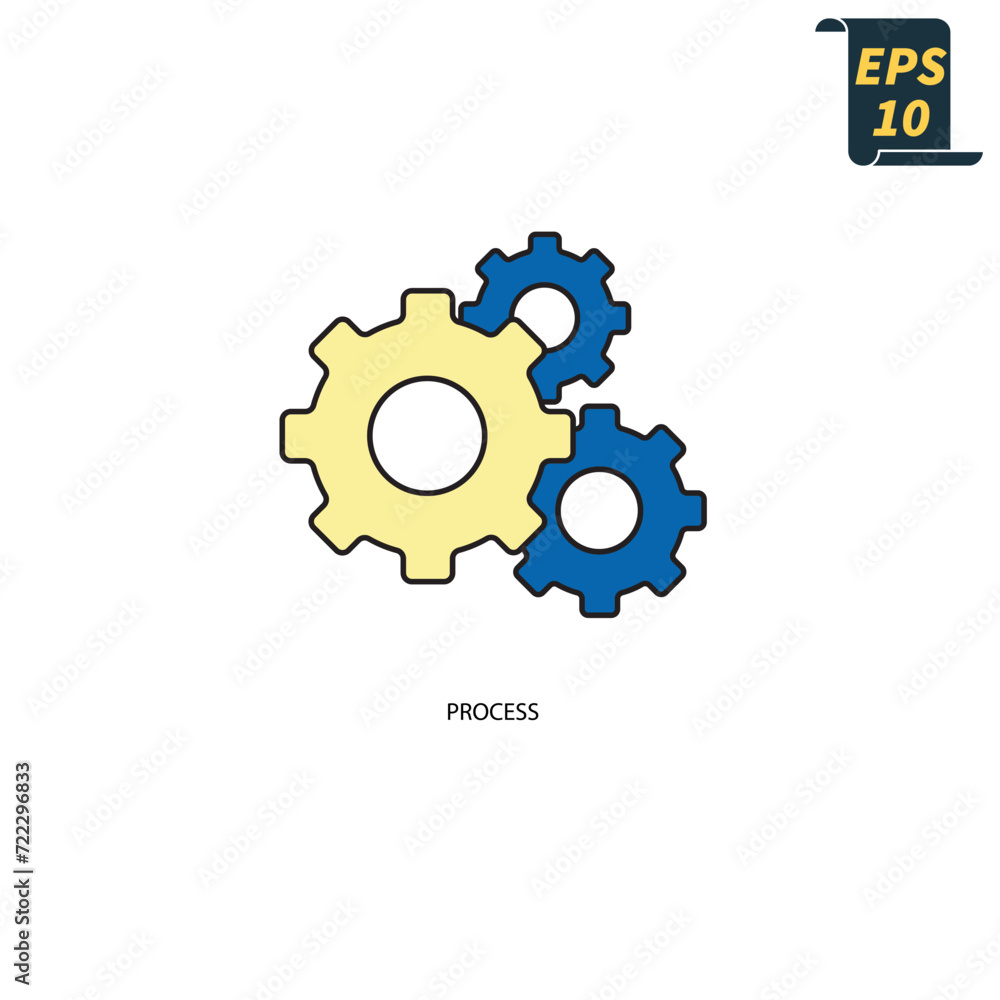 process icons symbol vector elements for infographic web process icons symbol vector elements for infographic web
