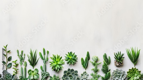 green cactus background
