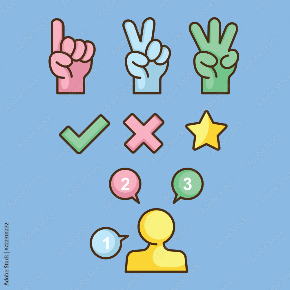 Voting Elections art for politics theme vector icon design art. Vote poll and promotion campaign Voting Elections art for politics theme vector icon design art. Vote poll and promotion campaign