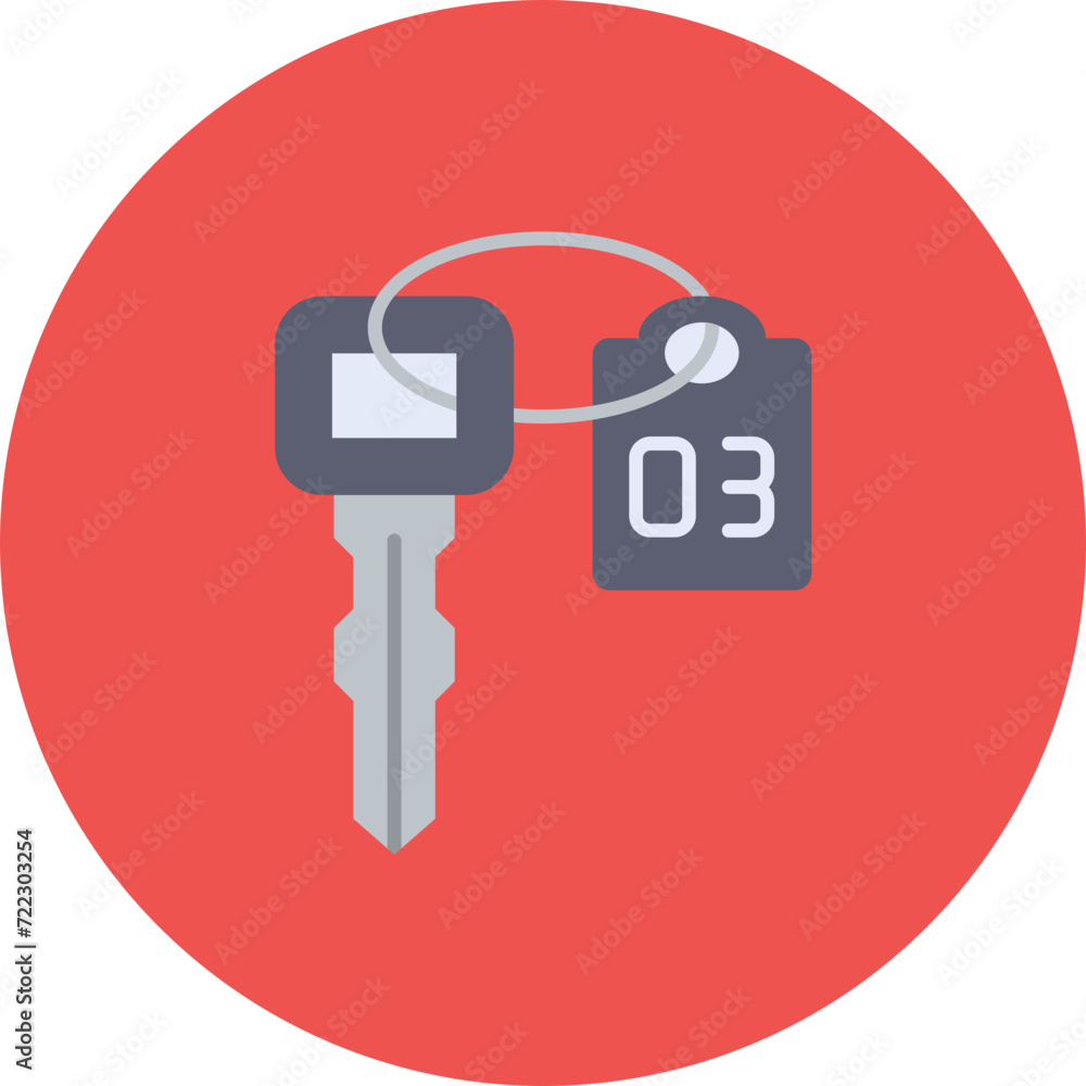 Room Key Icon Room Key Icon
