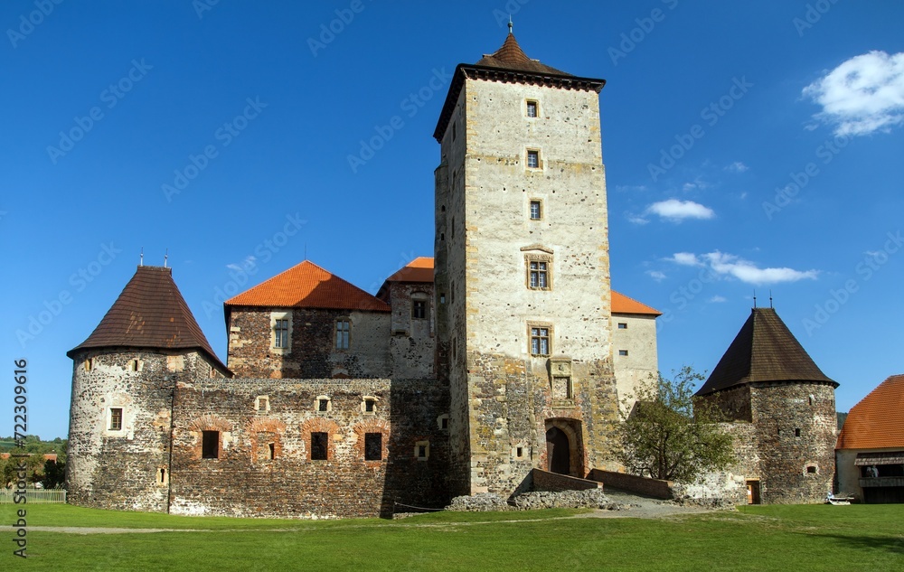 Svihov castle medieval water fortress, Czech Republic Svihov castle medieval water fortress, Czech Republic