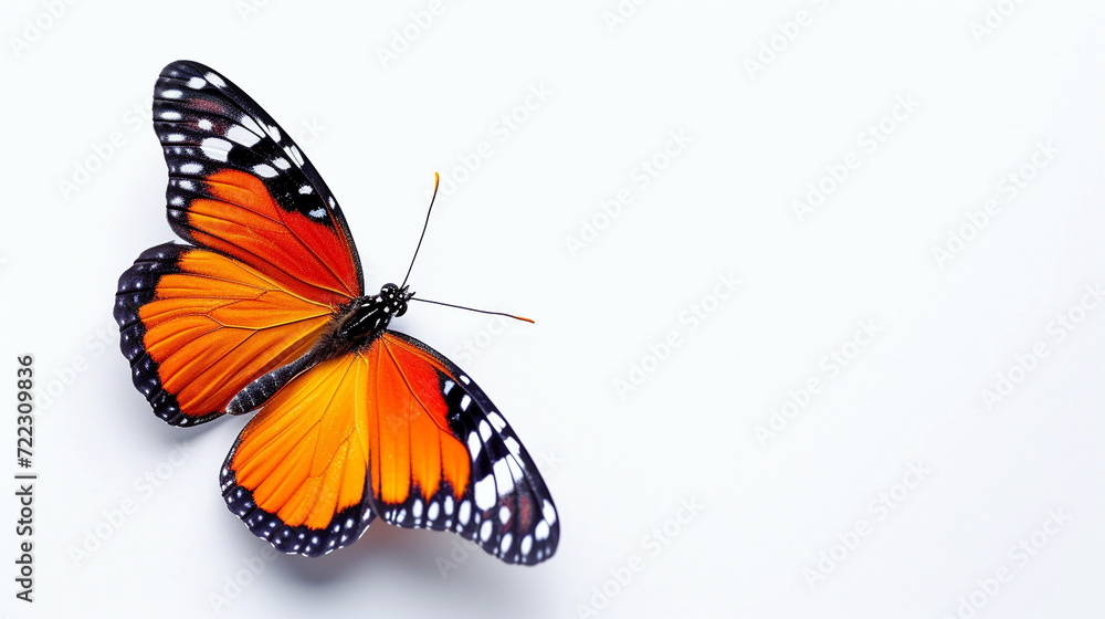 Fototapeta premium butterfly isolated on white background
