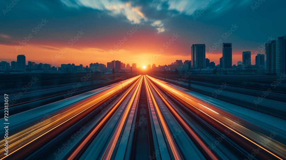 Transportation by high-speed train, metro and surface speed vehicles... Trains and train stations... Transportation by high-speed train, metro and surface speed vehicles... Trains and train stations...