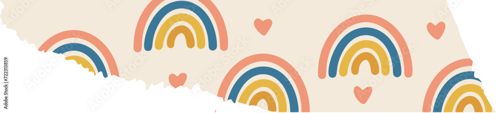 Rainbow Tape Strip Rainbow Tape Strip