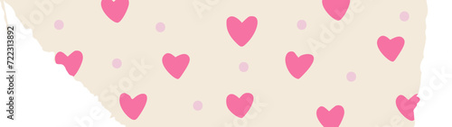 Love Heart Tape Strip