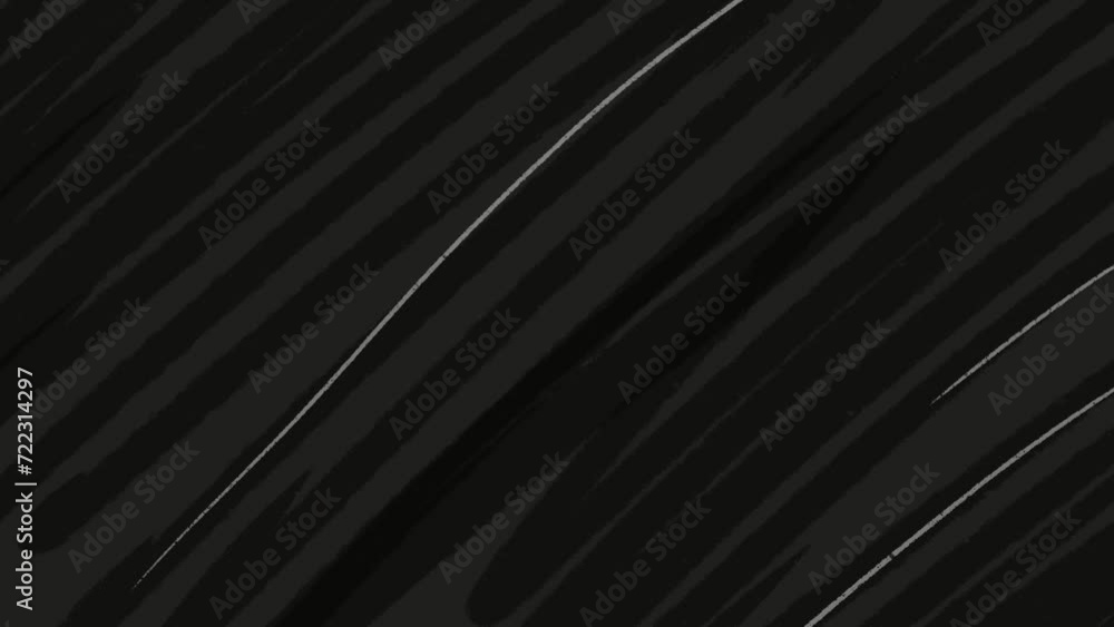 Animation of black and white hand drawn lines with grunge texture on a dark background. Stop motion animation. seamless loop Animation of black and white hand drawn lines with grunge texture on a dark background. Stop motion animation. seamless loop