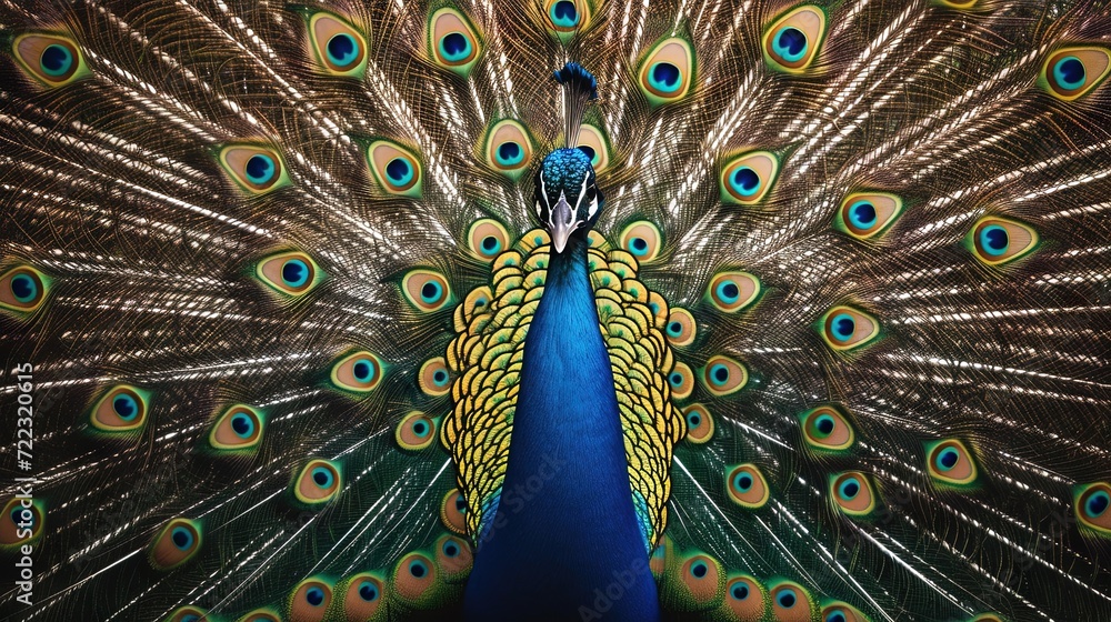 Obraz premium Peacock bird concept
