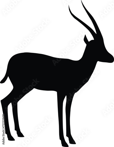 Antelope silhouette