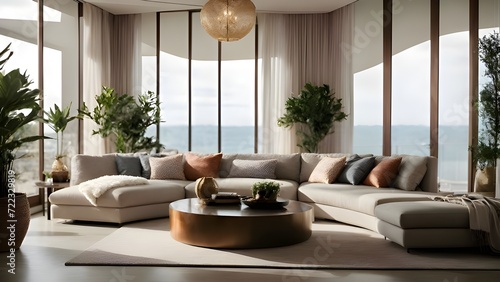 Interior Design Cozy Livingroom Modern House