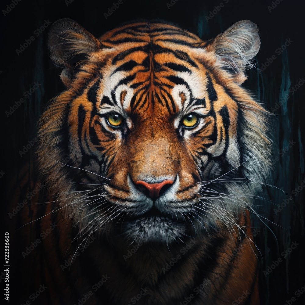 Fototapeta premium Tiger stares