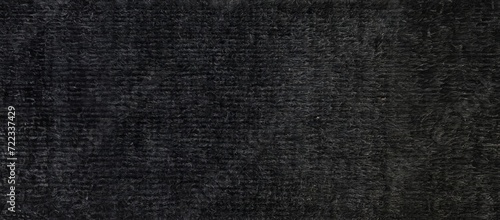 Midnight Plush: A Black Carpet Texture with a Velvety Touch