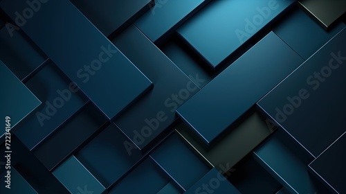 background blue geometrical shapes