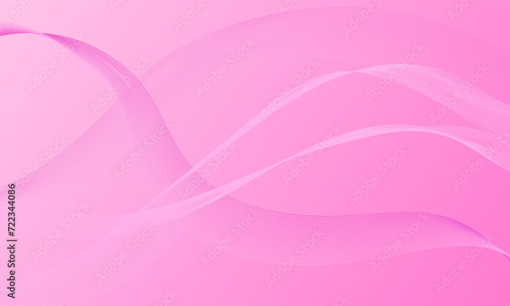 pink soft lines wave curves with smooth gradient abstract background pink soft lines wave curves with smooth gradient abstract background