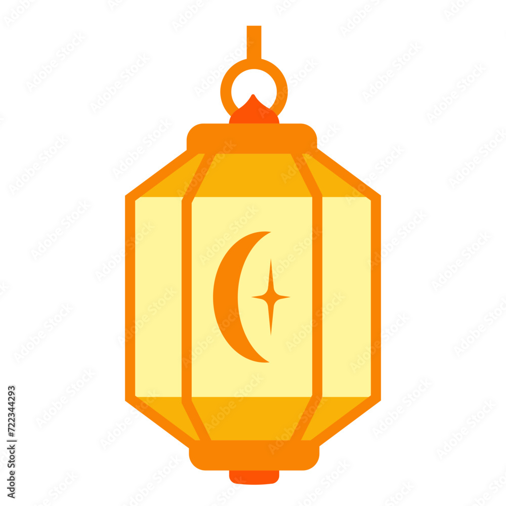 Obraz premium Islamic Gold Lantern 