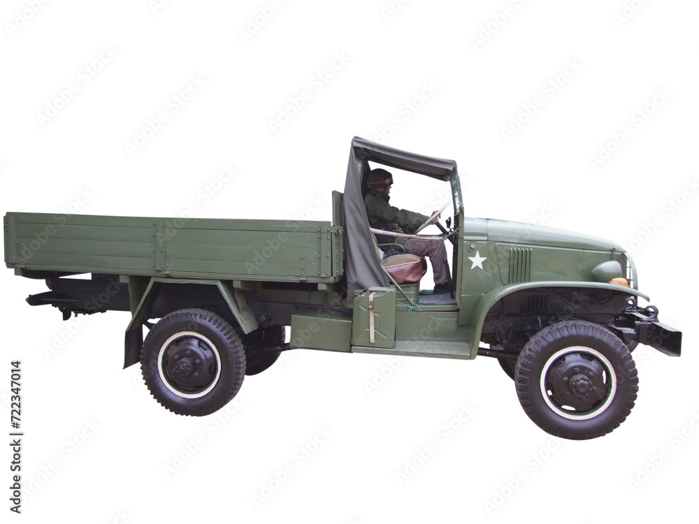 old military truck ww2 transparent