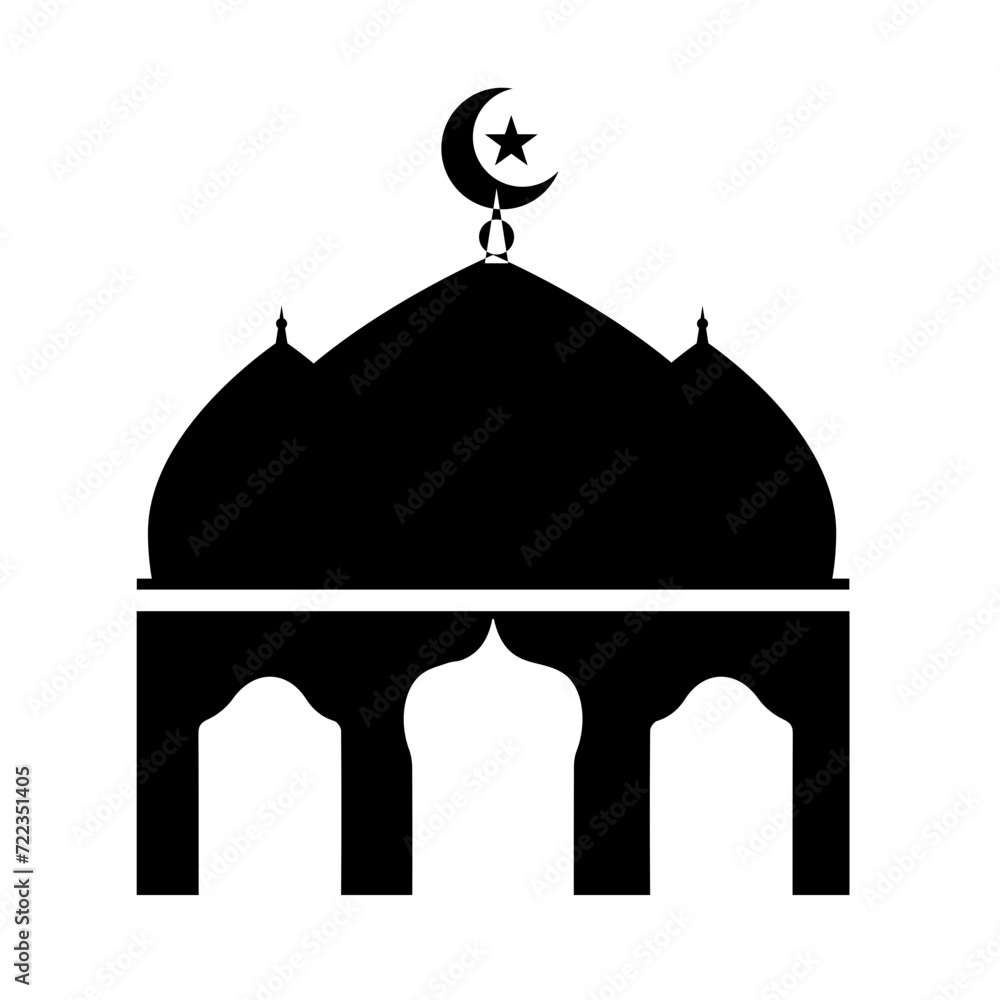 Islamic Mosque Silhouette Islamic Mosque Silhouette