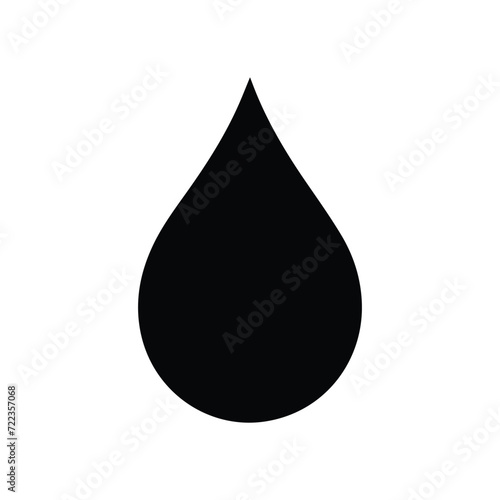 water drops logo template, water drops logo elements, water drops logo vector illustration