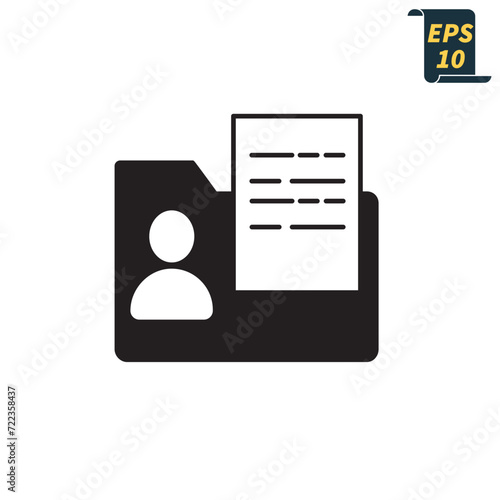 customer data icons symbol vector elements for infographic web