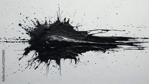 Mystical Expressions  Revealing the Magic of Black Inkblot Art Created by AI