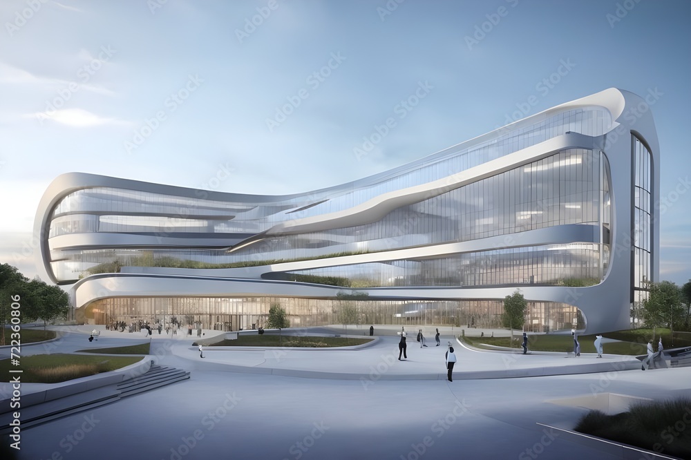 A closer look at Luxury Industrial Building Graphics And Visualizations